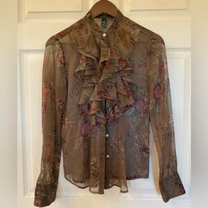 Floral Ralph Lauren Blouse